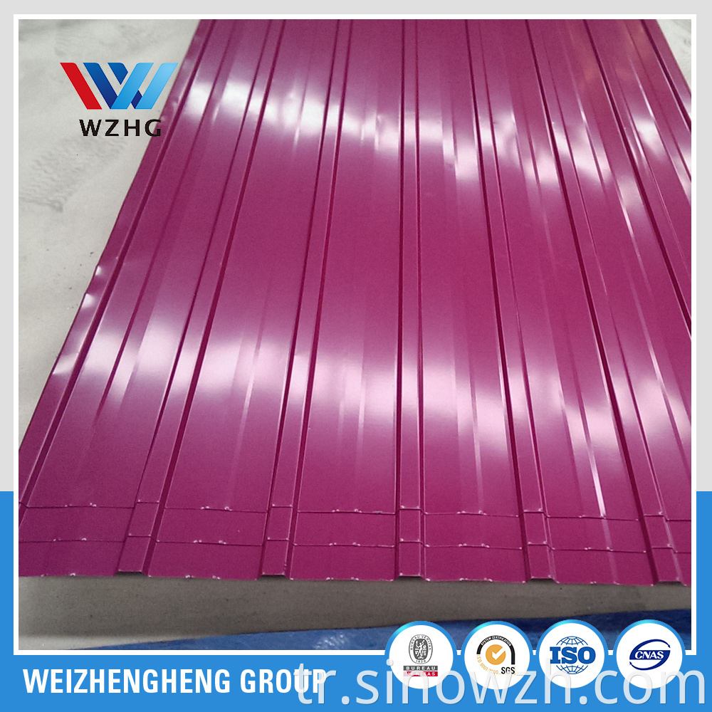 wine red steel sheet